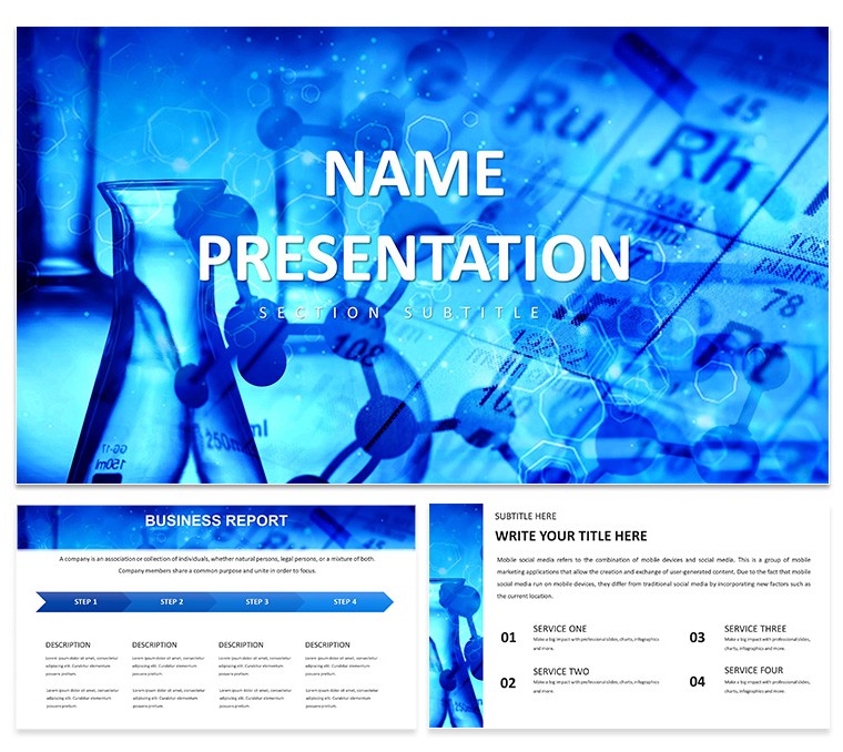 Scientific Breakthroughs Keynote Template: Download Presentation