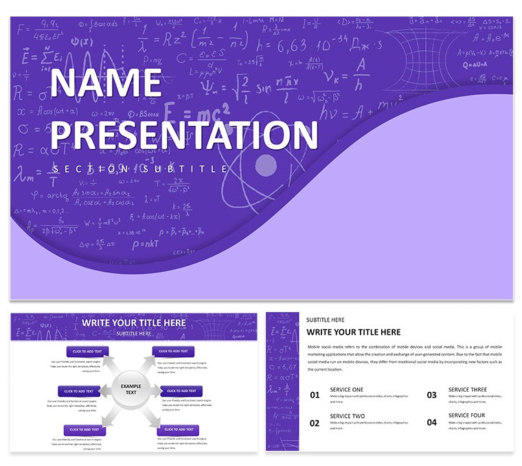 Innovative Science and Technology Keynote Presentation Template