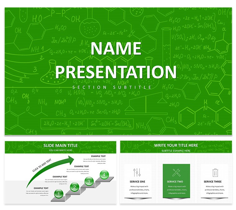 Chem Lab Report Education Keynote Presentation Template - Download Free