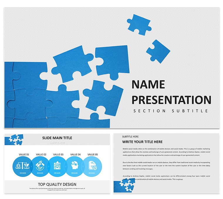 Unified Solutions Keynote Template Presentation