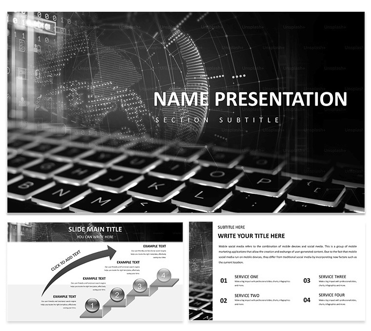 Tech Innovation Keynote Template for Presentation