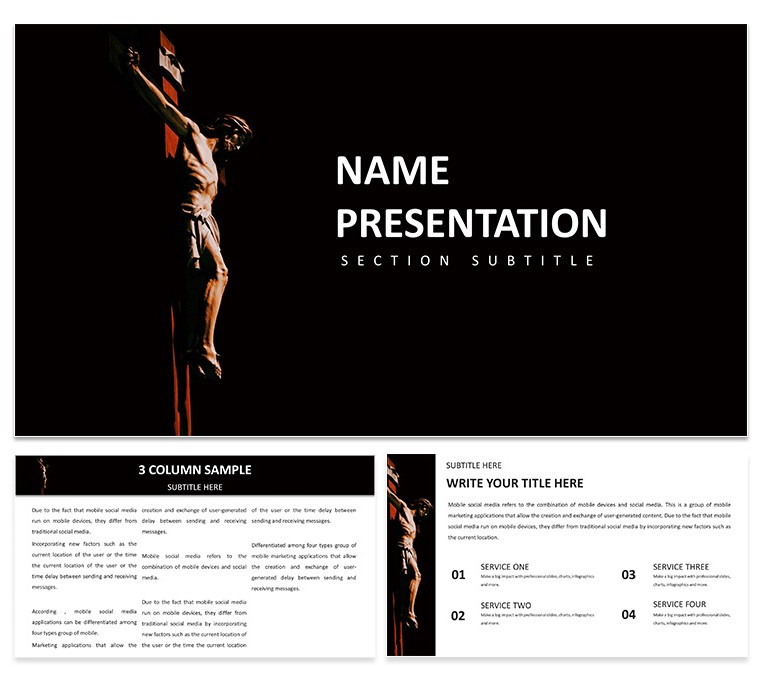 Divine Sacrifice Keynote Presentation Template