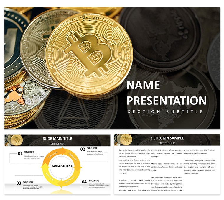 Investing in Cryptocurrencies Keynote Template - Download Presentation