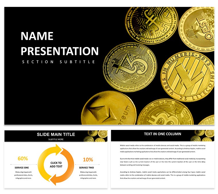 Digital Assets Keynote Template - Free  Download