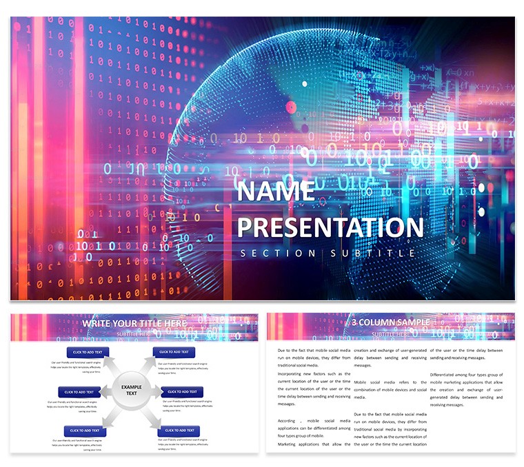 Digital Revolution Keynote Template - Download