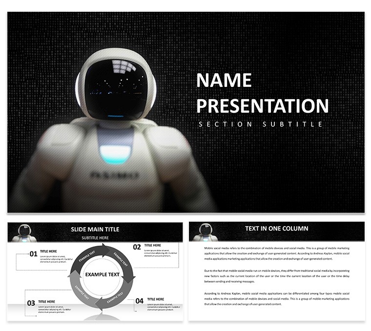 Download Artificial Intelligence Keynote Template