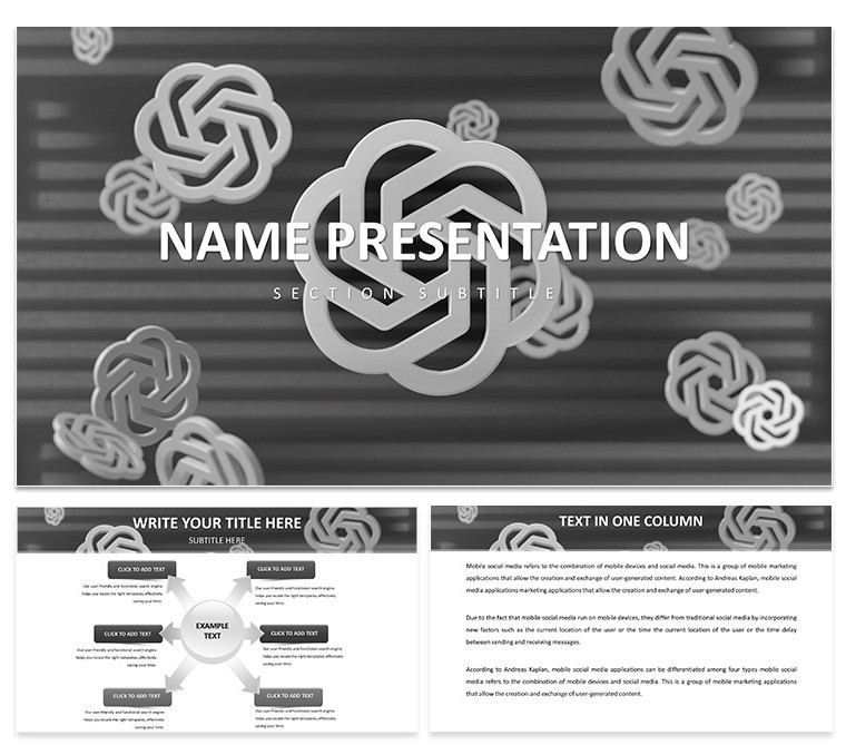 Free ChatGPT Keynote Template, Download