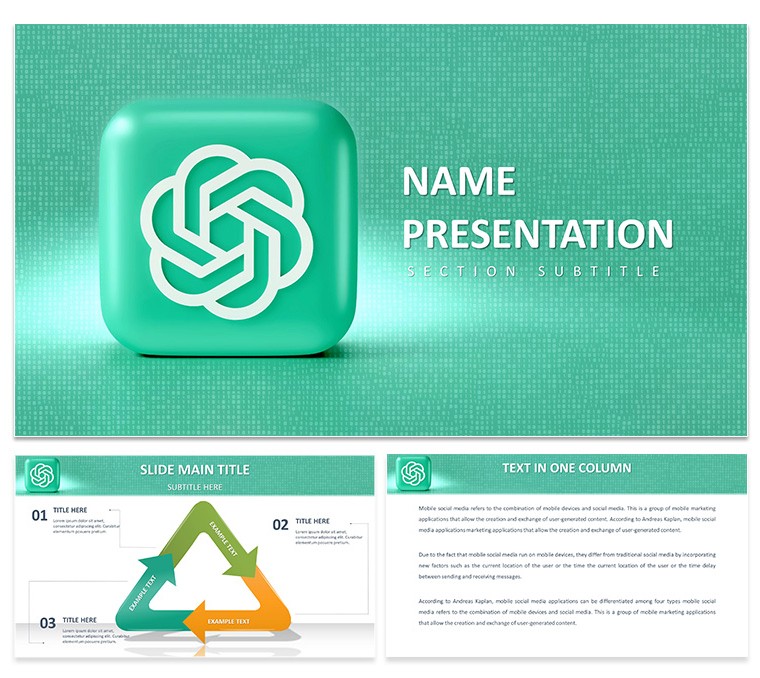 Chatgpt AI Keynote Template, Download