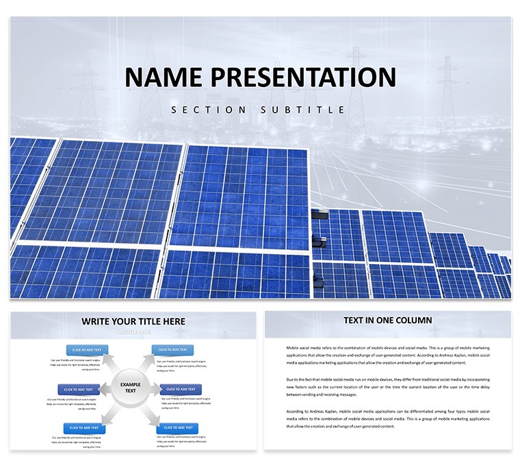 Download Sustainable Energy Keynote Template