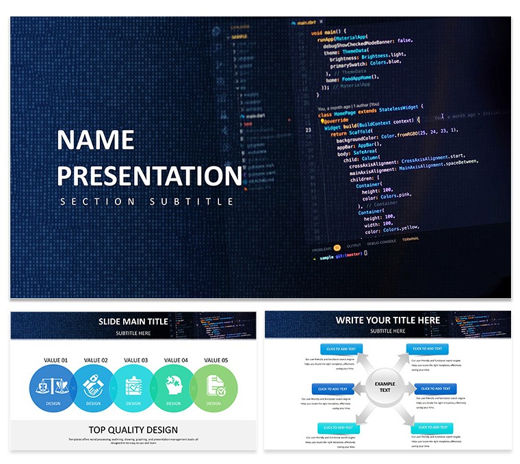 Software Development Keynote Template - Download