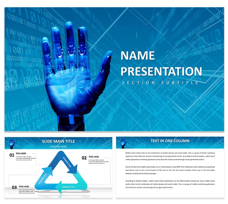 Artificial Intelligence and Future of Work Keynote Template - Download