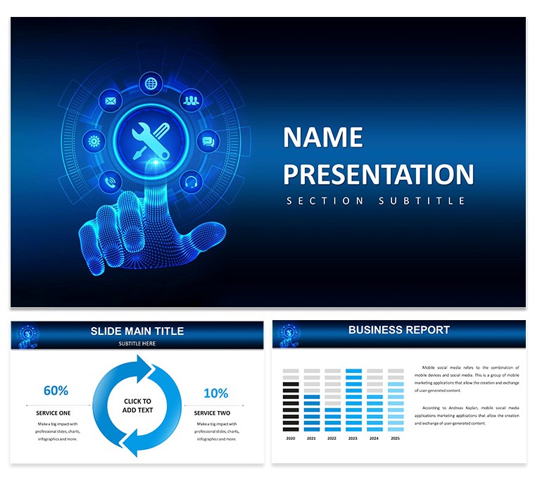 Download AI and Technology Keynote Presentation Template