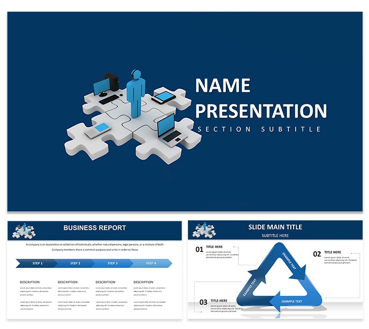 Download Team Collaboration Template for Keynote Presentation