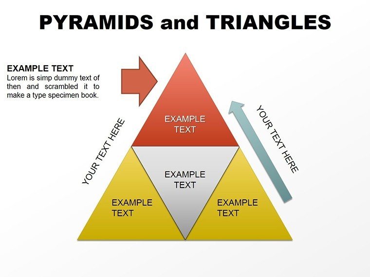 Pyramids and Triangles PowerPoint Charts - Professional Presentation ...