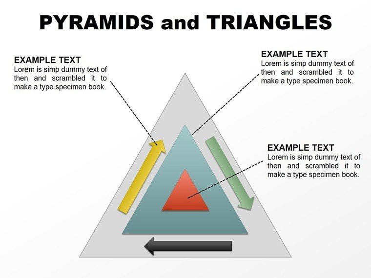 Pyramids and Triangles PowerPoint Charts - Professional Presentation ...