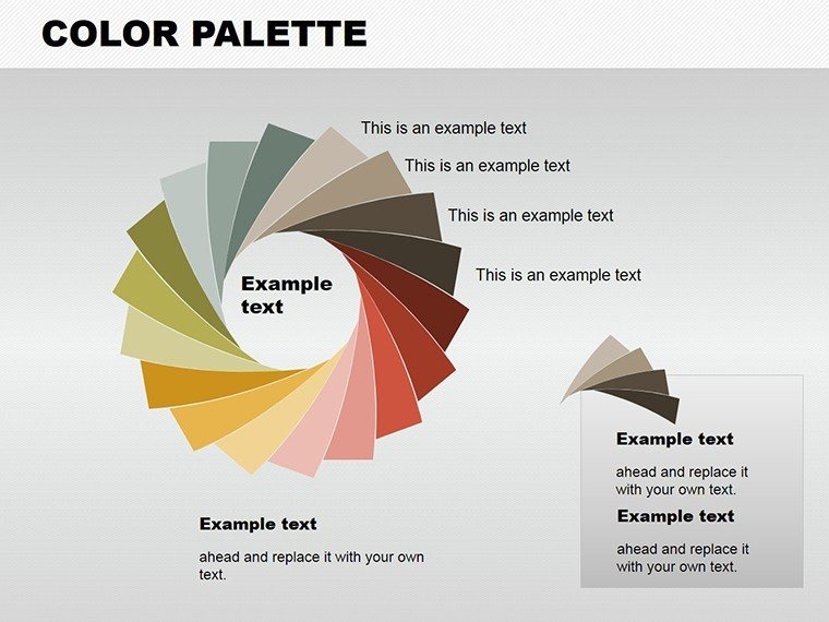 Color Palette PowerPoint charts
