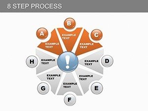 8 Step Process PowerPoint Charts | ImagineLayout.com