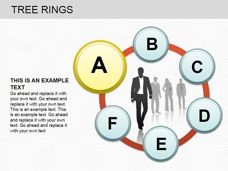 Tree Rings PowerPoint Charts Template - Download Presentation
