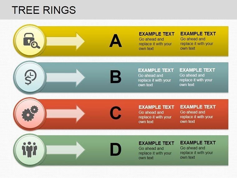 Tree Rings PowerPoint Charts Template - Download Presentation