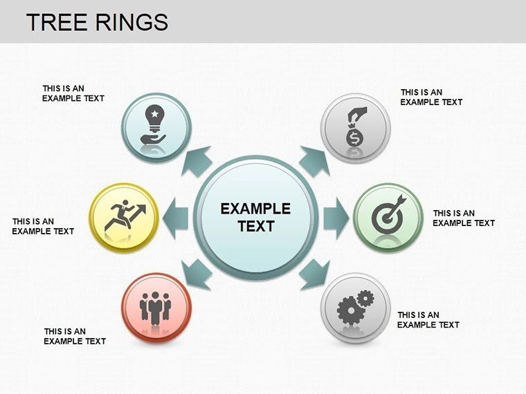 Tree Rings PowerPoint Charts Template - Download Presentation
