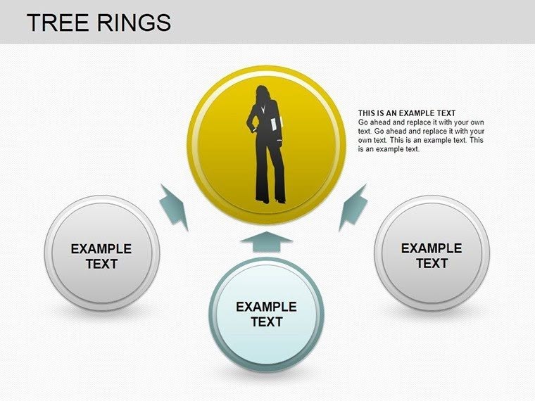 Tree Rings PowerPoint Charts Template - Download Presentation