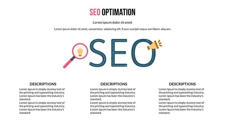 Animations SEO PowerPoint Charts Template