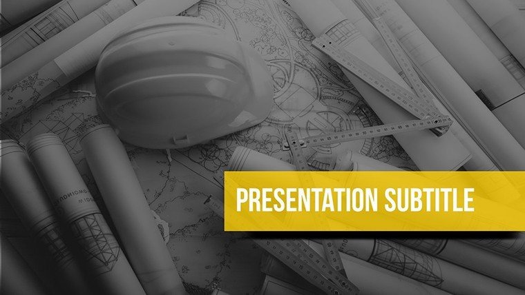 Construction Company PowerPoint Charts - Presentation
