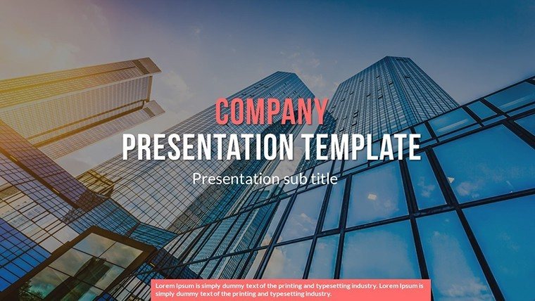 Company - Partnership PowerPoint Charts - Presentation
