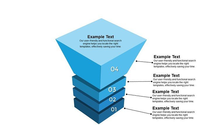 Preparing Ideas for Business PowerPoint Chart Template | Presentation