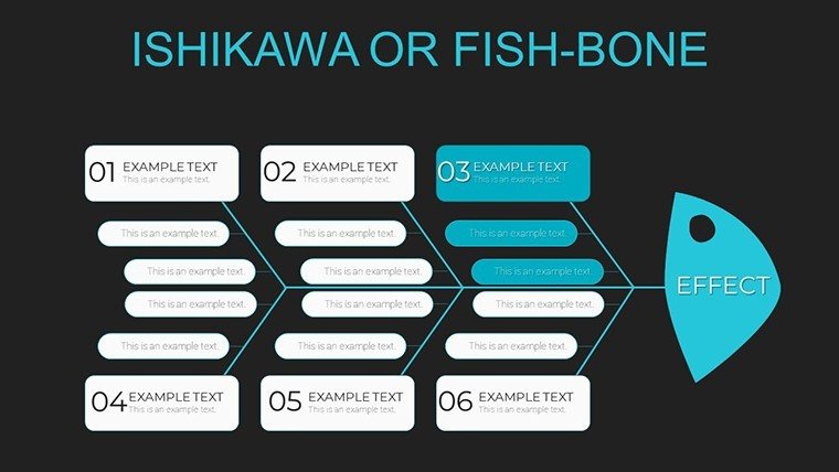 Fish-bone PowerPoint charts