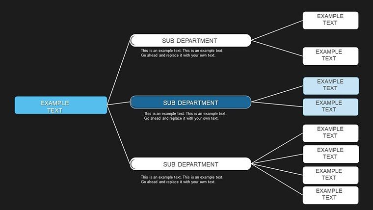 Organization Tree PowerPoint Charts Template Download | Professional ...