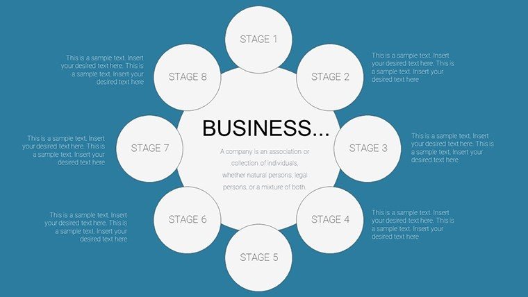 Enterprise PowerPoint Charts Infographic Template | ImagineLayout.com