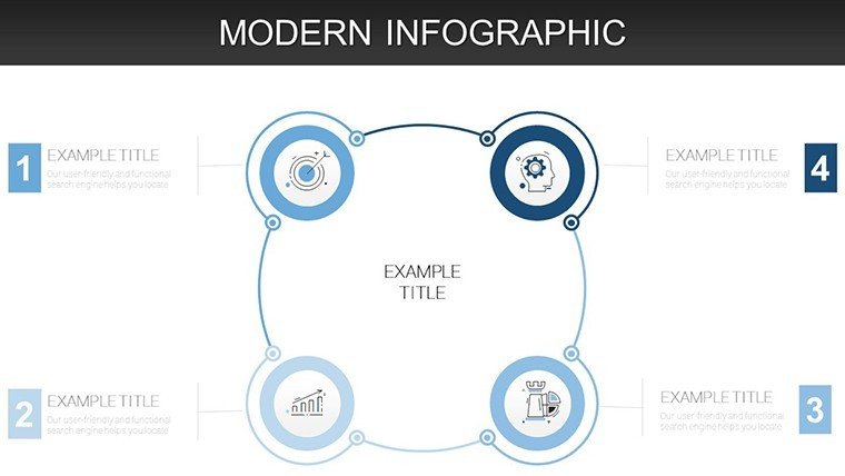Modern Infographic PowerPoint charts for Presentation
