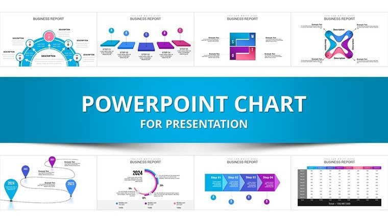 Business Process Management PowerPoint charts
