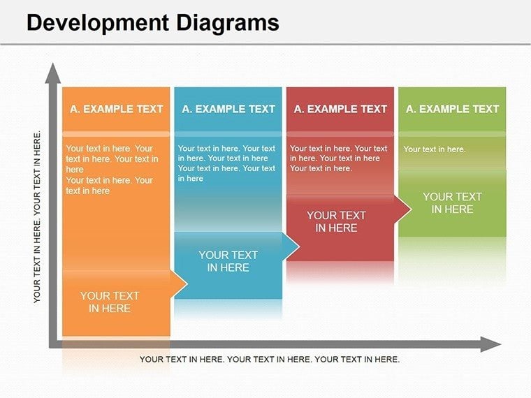 Development PowerPoint Diagram template