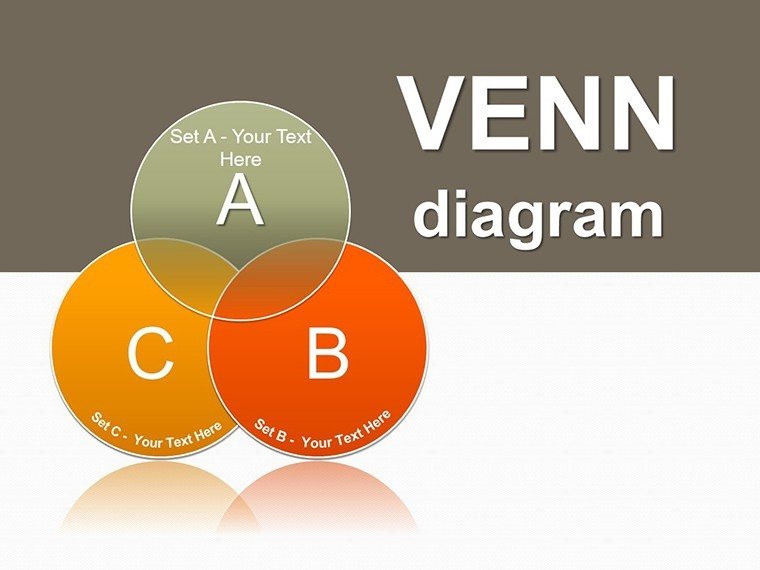 Probability Venn PowerPoint diagrams