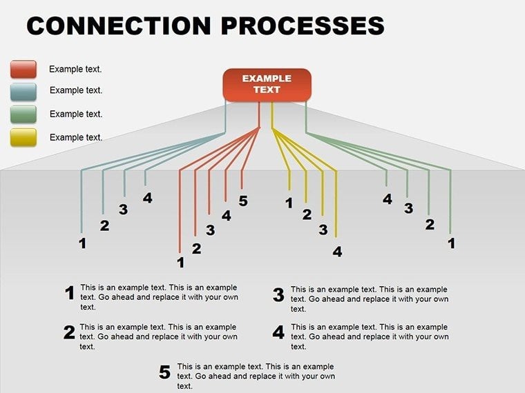 Connection Processes PowerPoint Diagrams