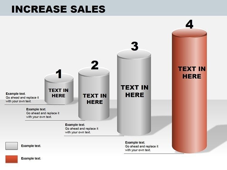 Increase Sales PowerPoint diagrams