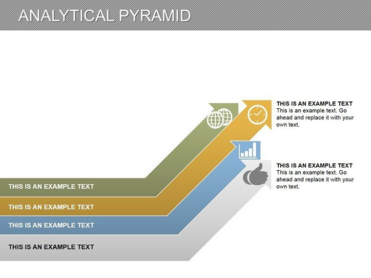 Analytical Pyramid PowerPoint diagrams | ImagineLayout.com