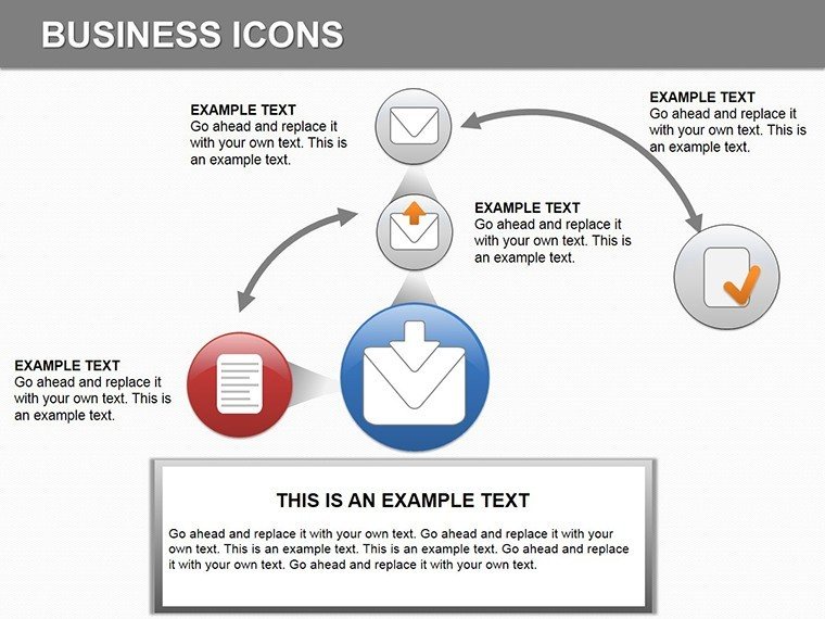 Finance Icons PowerPoint Diagrams