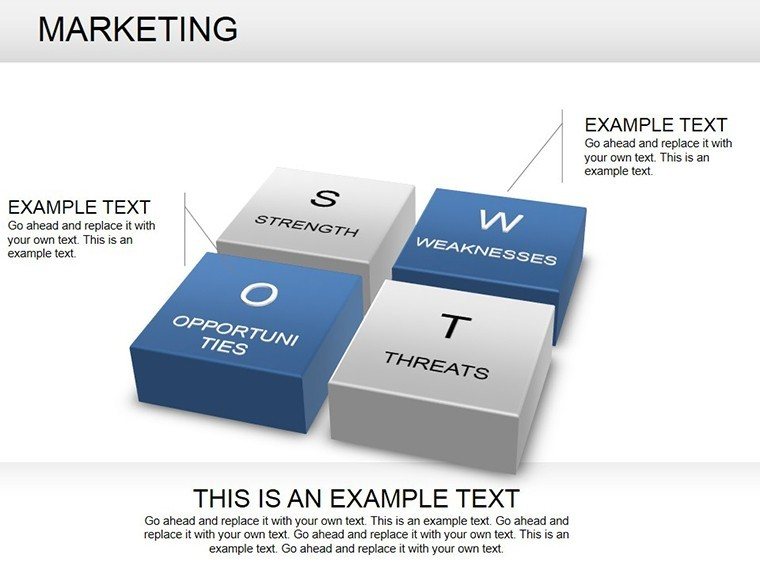 Marketing PowerPoint diagram template