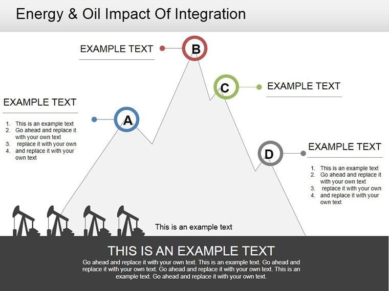 Oil Industry PowerPoint Diagram Template