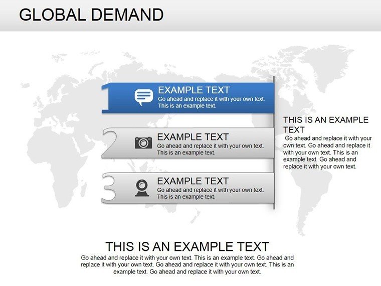 Global Demand PowerPoint diagrams
