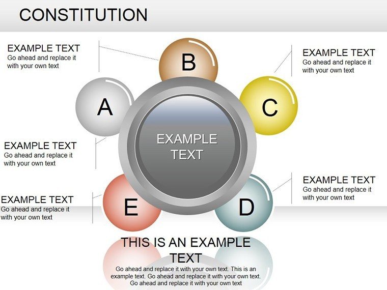 Strategic PowerPoint diagram template