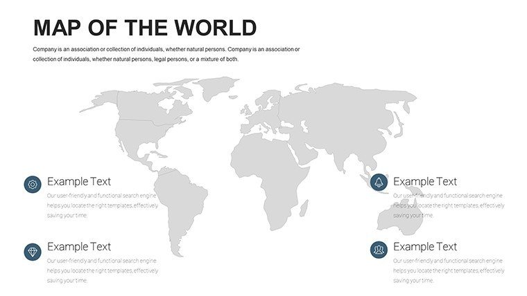 Editable World PowerPoint maps - Slide6