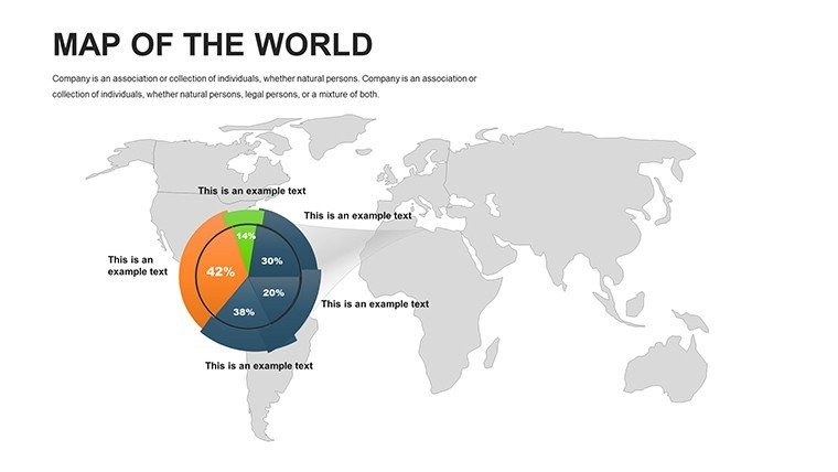 Editable World PowerPoint maps - Washington