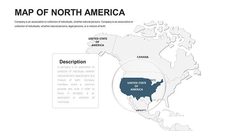 North America Editable PowerPoint maps - Slide4