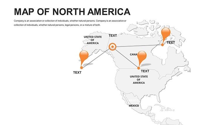 North America Editable PowerPoint maps - Slide7