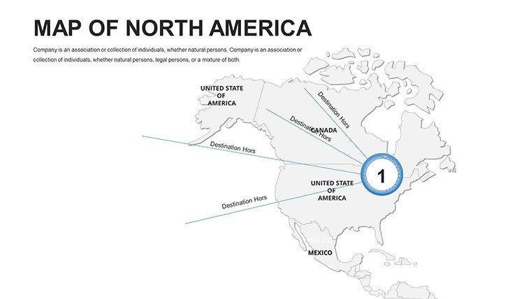 North America Editable PowerPoint maps - Slide8