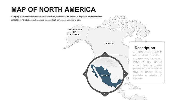 North America Editable PowerPoint maps - Slide11